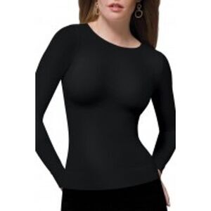 NWT Spanx On Top and in Control Sophisticated Long Sleeve Size L - Cream